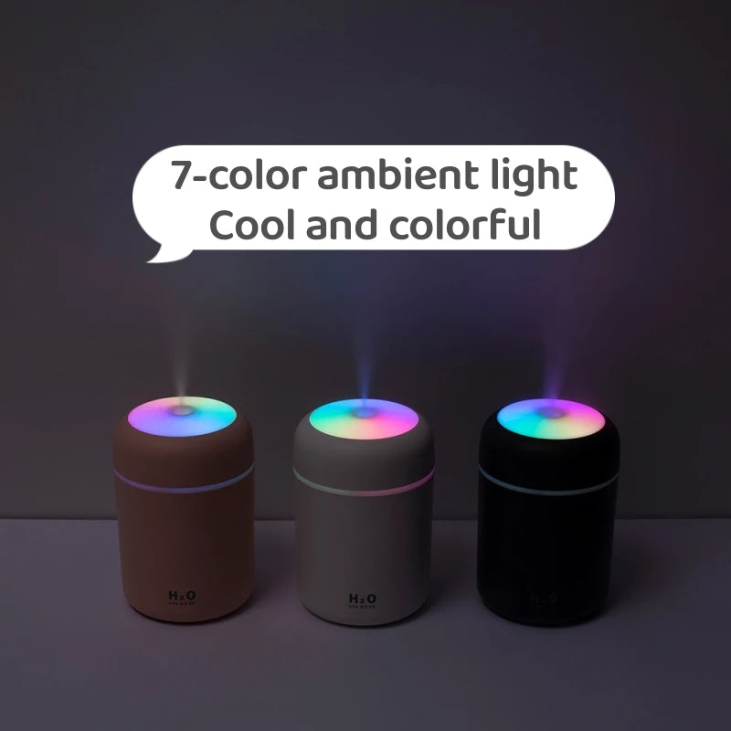 Air Humidifier Portable Aromatherapy Diffuser With Cold Mist
