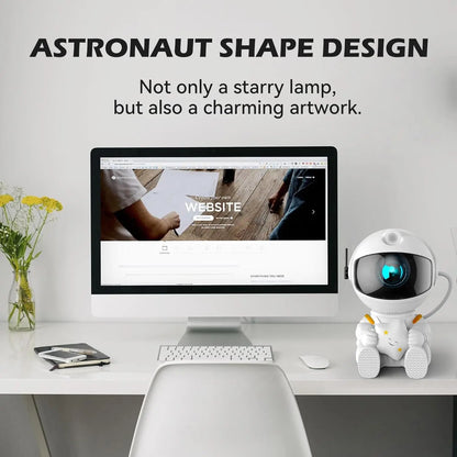 Galaxy Star Projector LED Night Light Starry Sky Astronaut Porjectors Lamp For Decoration Bedroom Home Decorative Children Gifts